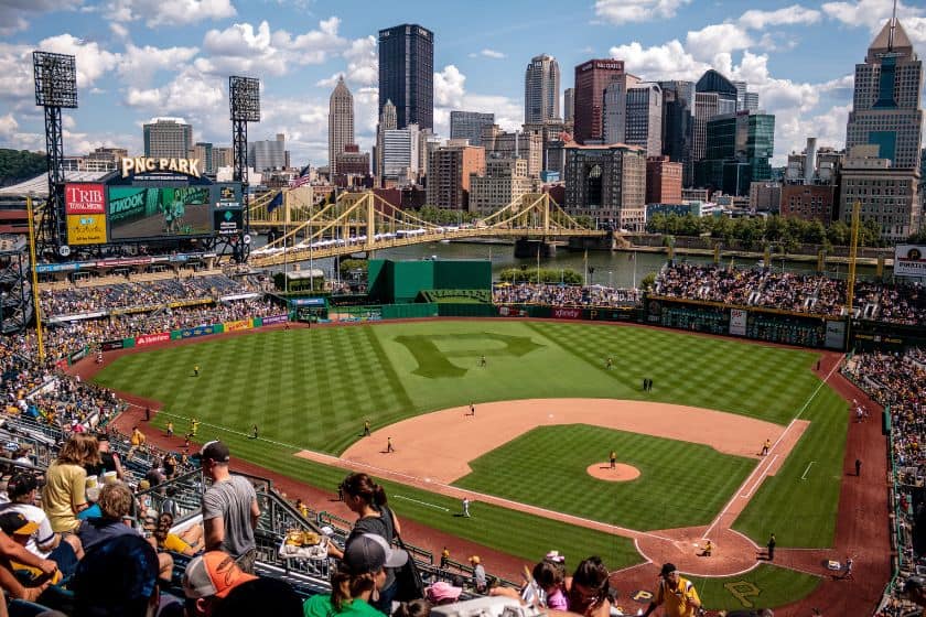 Life MLB game at pnc park.