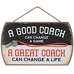 Great Coach Hanging Wood Wall Décor