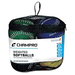 Set of 4 Champro Training Softballs