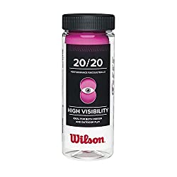 Wilson 20/20 Pink Racquetballs